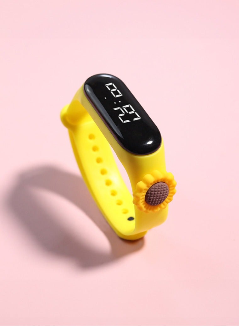 Manhua M3 Cartoon Children's Bracelet LED Electronic Waterproof Touch Watch Children's Gift - Image 1