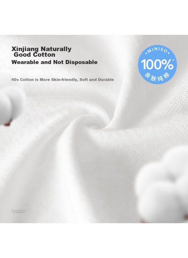 Miniso Miniso 5-pack Pure Cotton Travel Underwear, Disposable Underwear For Women, 3 Pieces, For Holiday Travel And Outings  - Image 4