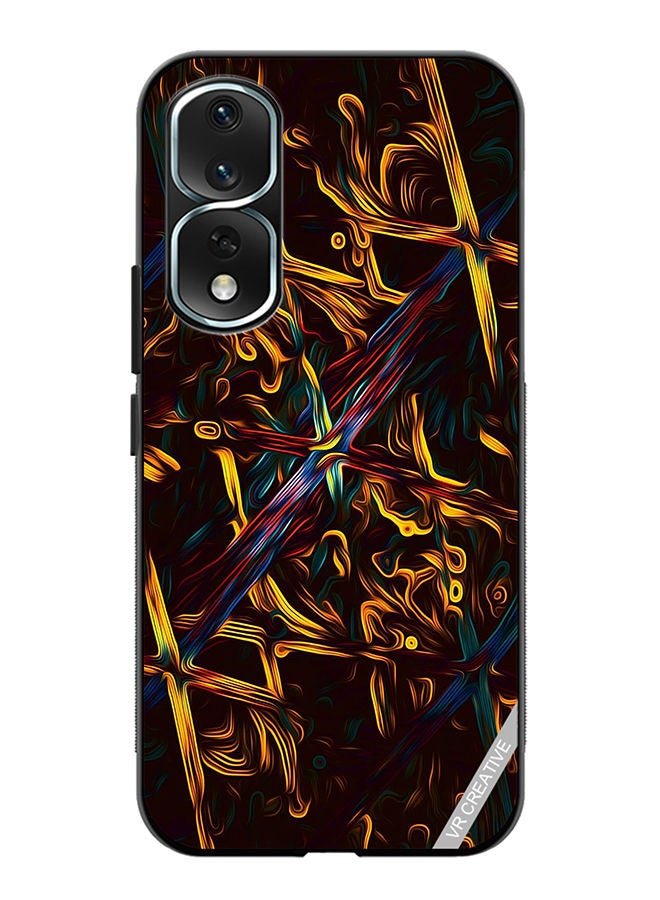VR CREATIVE Protective Case Cover For Honor 80 Pro Abstract Design Multicolour - Image 1