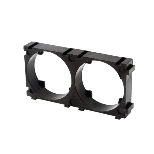 Electronicspices Electronic Spices 20Pcs 32650 Lithium Cell Spacer Double Battery Holder Bracket for DIY Fixed Battery 21.3mm Hole Dia (20) - Image 2