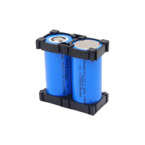 Electronicspices Electronic Spices 20Pcs 32650 Lithium Cell Spacer Double Battery Holder Bracket for DIY Fixed Battery 21.3mm Hole Dia (20) - Image 5