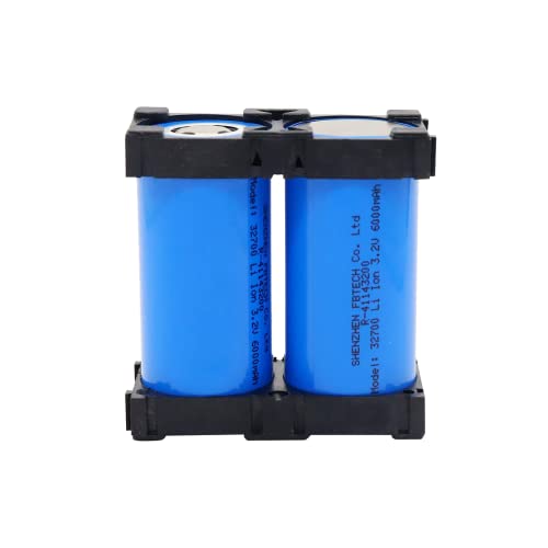 Electronicspices Electronic Spices 20Pcs 32650 Lithium Cell Spacer Double Battery Holder Bracket for DIY Fixed Battery 21.3mm Hole Dia (20) - Image 4