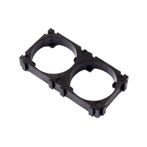 Electronicspices Electronic Spices 20Pcs 32650 Lithium Cell Spacer Double Battery Holder Bracket for DIY Fixed Battery 21.3mm Hole Dia (20) - Image 3