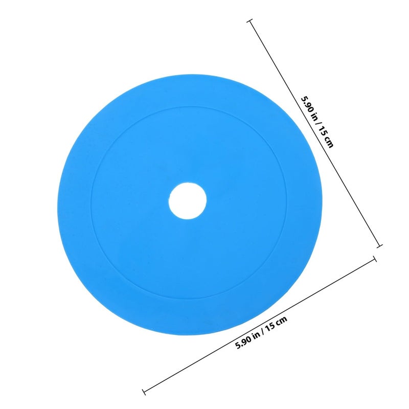 Multi Color Soccer Training Marker Discs with Holes for Field Marking and Sports Equipment 5pcs - Image 3