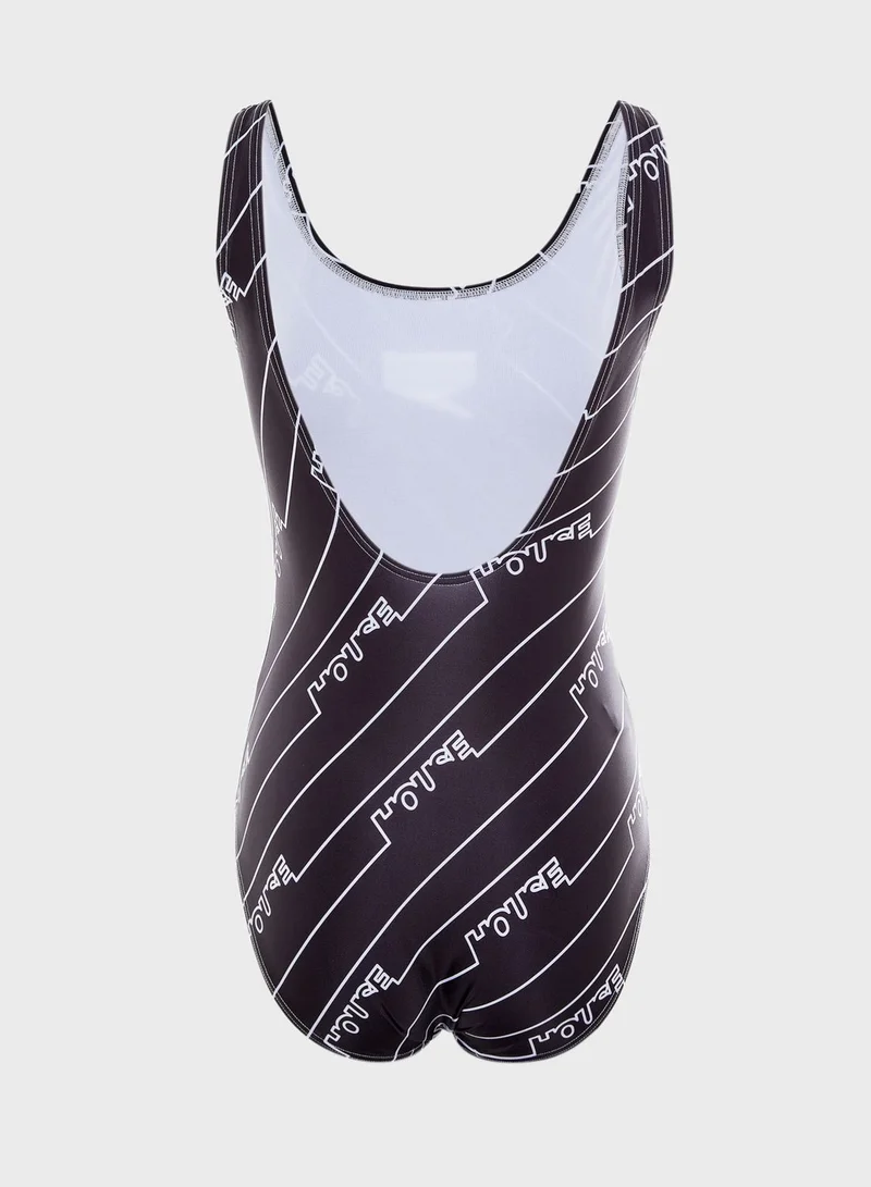 House of Holland x Speedo Monogram Swimsuit