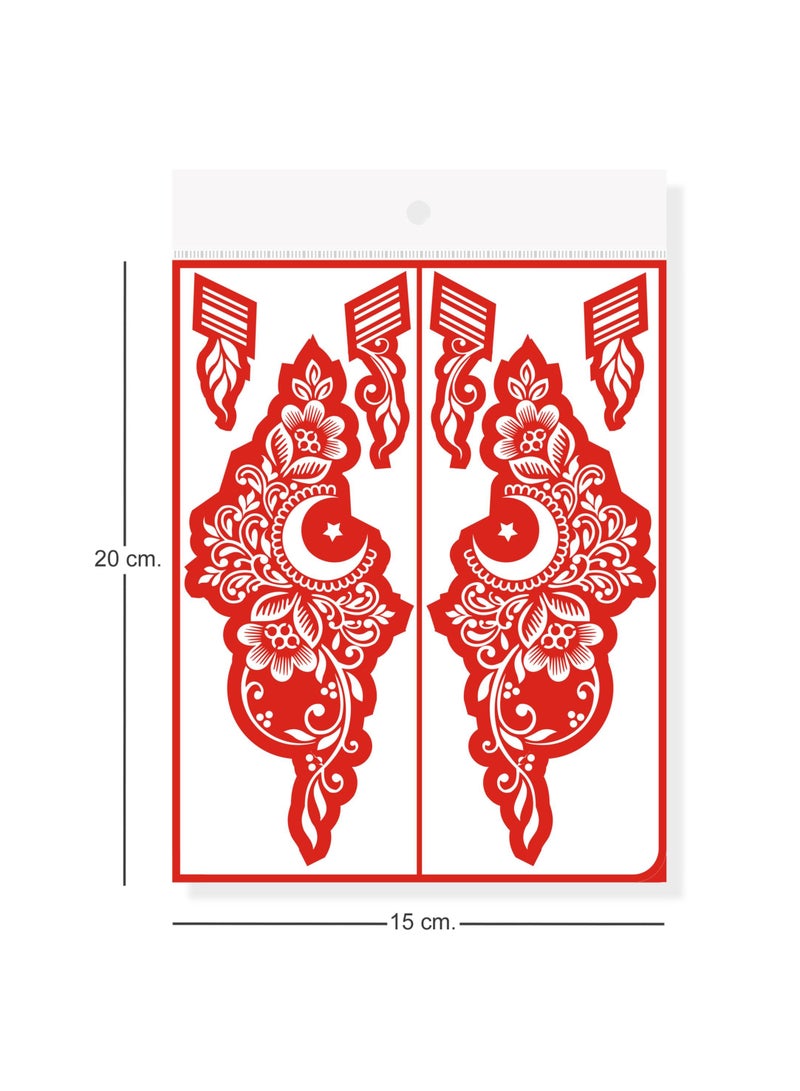 Majarat Henna Sticker for Haq Al Laila & Ramadan. - Image 3