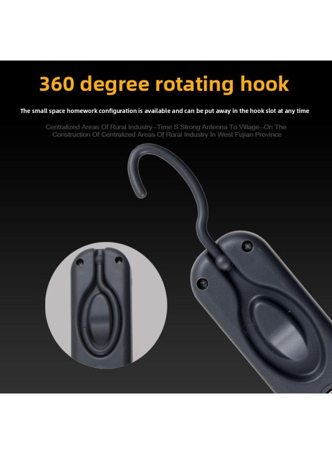 Loquat LED Super Bright Work Light Strong Magnetic Adsorption Suspension Charging Light Home Camping Stall Car Repair Work Light-Power:Led Handheld Work Light - Image 2