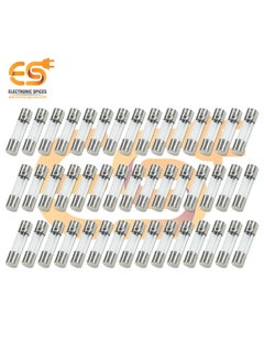 Electronicspices Electronic Spices 3A 250V 5mm x 20mm Fast Acting Glass Tube Cartridge Fuse Pack of 500  - Image 2