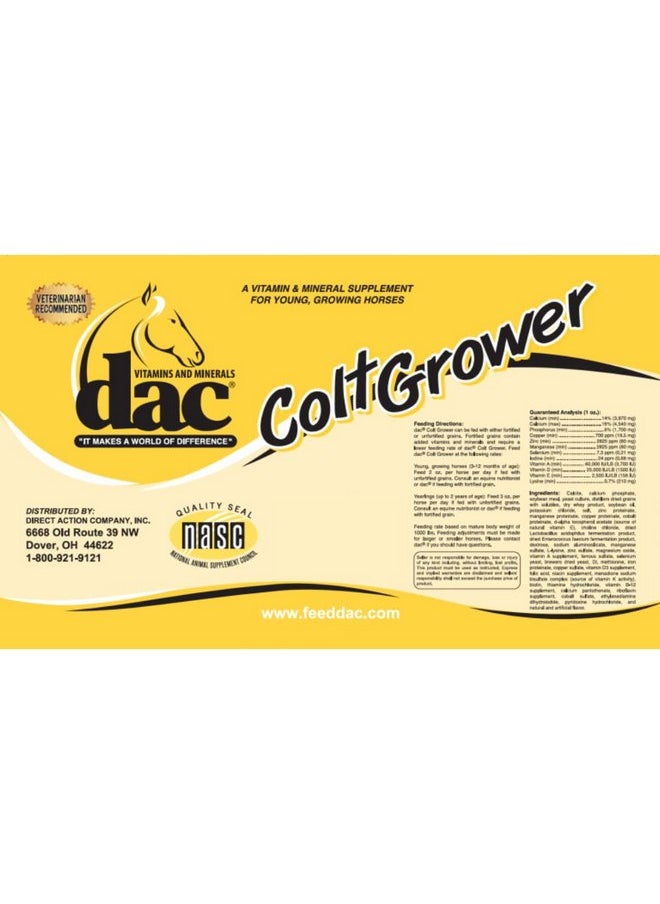 Dac - DAC Direct Action Co Colt Grower 5lb Bag 5lb - Image 1