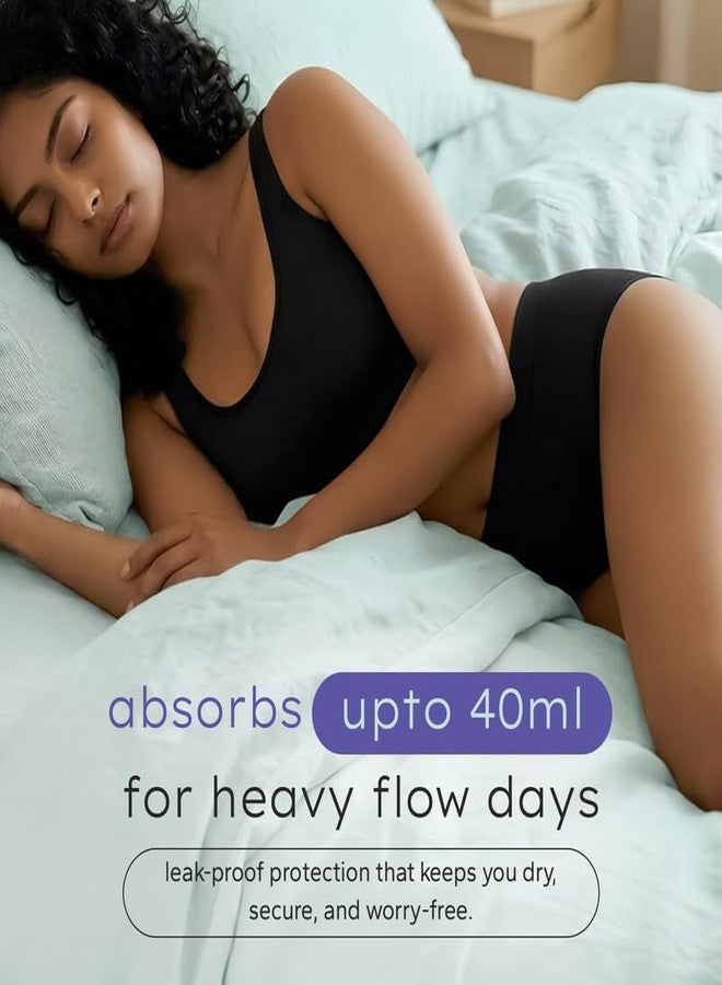 AZAH Reusable Period Panty for Women Heavy Flow [X-Large] | Leakproof, Washable & Rash-Free Period Panties for Women | Menstrual Underwear Period Panty for Girls | Wear Up to 8 Hours - Image 4