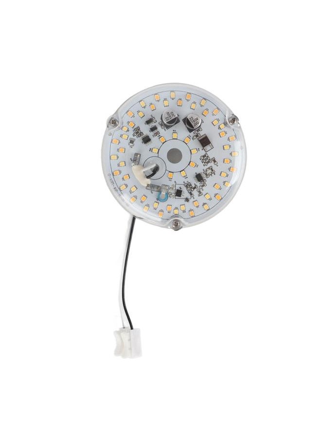 Thoraya 3.93 Inch LED Ceiling Fan Light AC 120V 18W 2000LM 3 Color Temperature Dimmable Magnetic LED Retrofit Light Board Panel for Replacement  - Image 2