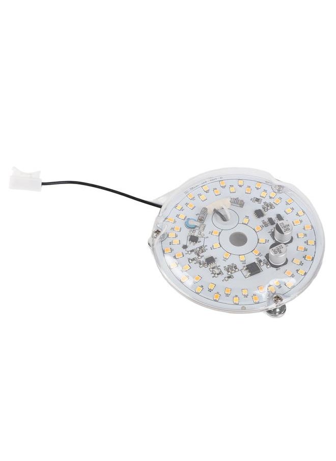 Thoraya 3.93 Inch LED Ceiling Fan Light AC 120V 18W 2000LM 3 Color Temperature Dimmable Magnetic LED Retrofit Light Board Panel for Replacement  - Image 1