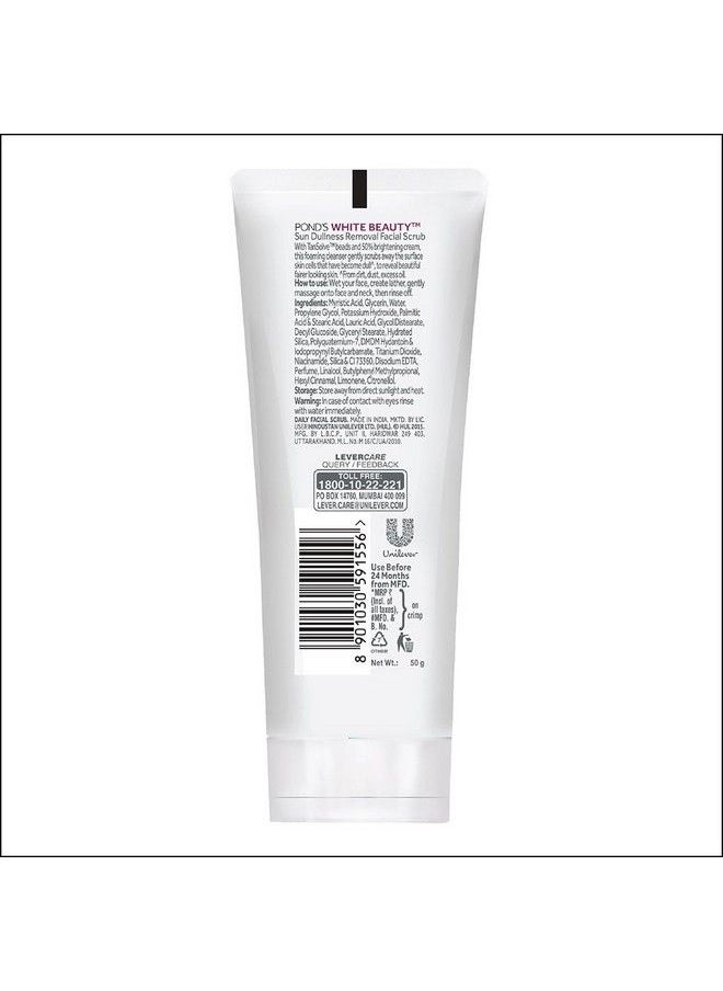 Pond's White Beauty Face Scrub Sun Dullness Removal 50G  - Image 3