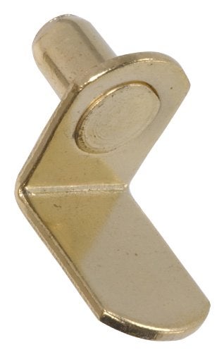Hillman The Hillman Group 59744 Brass Shelf Pin 5mm 20 Pieces