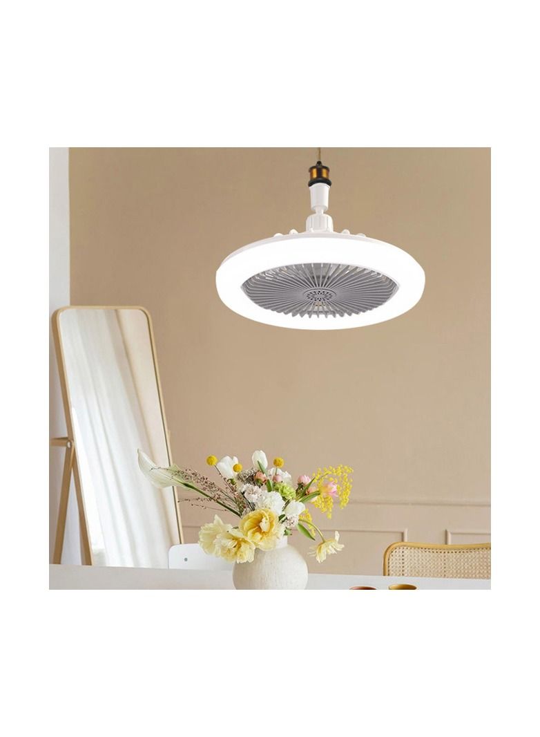 Y&D Ceiling Fan With Lights Modern Indoor Low Profile Bladeless Enclosed For Bedroom/Living Room/Small Space  - Image 2