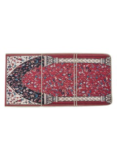 السنيدي سجادة صلاة مع كرسي كرسي رحلات احمر مقاس 55*110 سم  - Image 3
