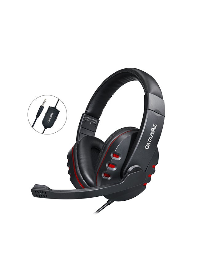 Datazone Gaming Headset 3.5 mm,Wired Professional, Noise Reduction For Smart Devices, PC, Laptop, PlayStation, Xbox DZ-900i - Image 1