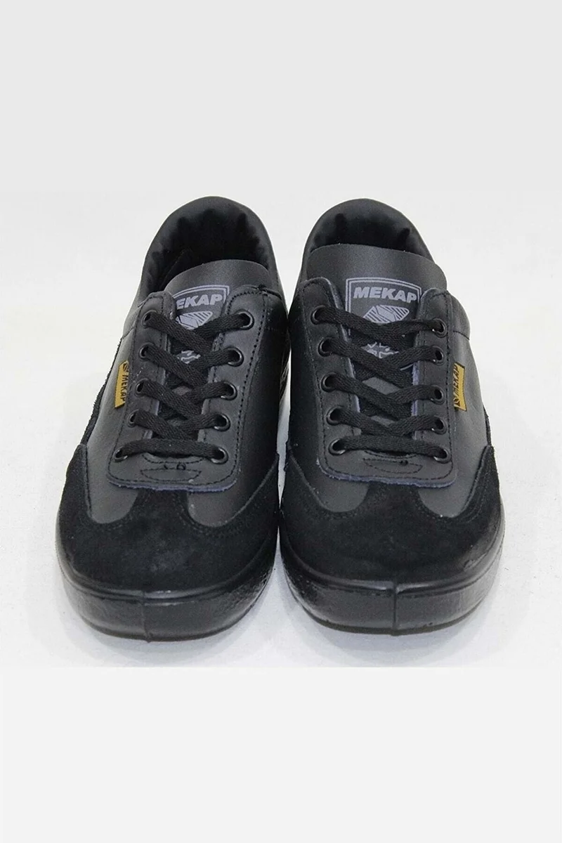 Moda Ayakkabı23 Fashion Shoes23 Fashion Shoes Mekap Black Leather Men's Casual Shoes