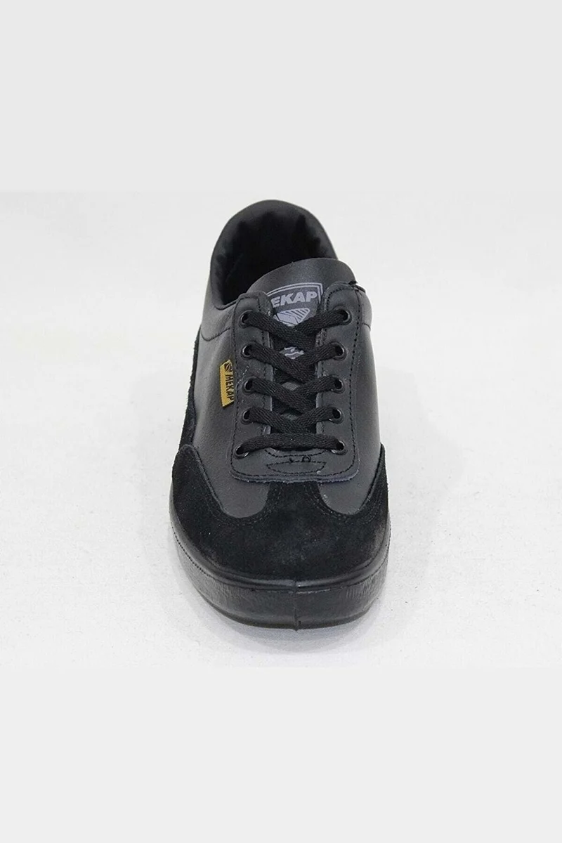 Moda Ayakkabı23 Fashion Shoes23 Fashion Shoes Mekap Black Leather Men's Casual Shoes