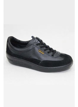 Moda Ayakkabı23 Fashion Shoes23 Fashion Shoes Mekap Black Leather Men's Casual Shoes  - Image 5