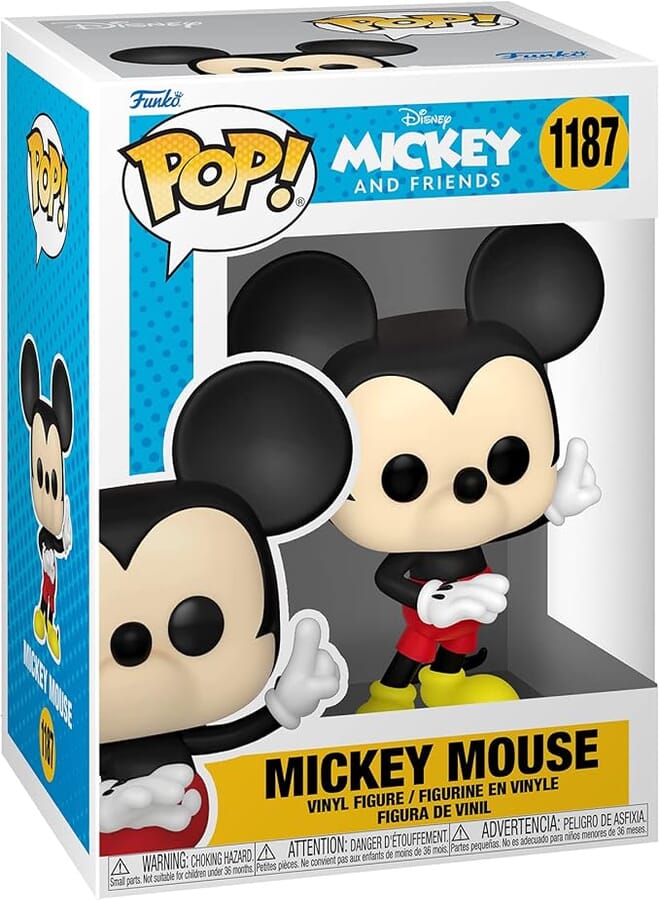 Funko Pop! Disney: D100 - Classics Mickey Mouse, Collectible Action Vinyl Figure - 59623