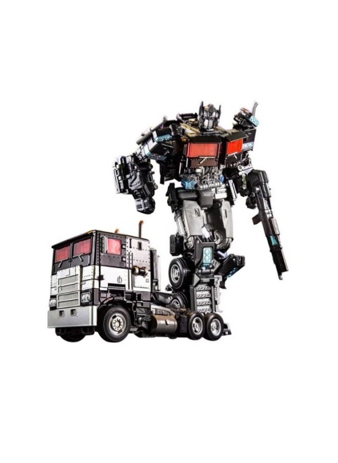 MIXDE 2 In 1 Deformation Robot Toy, Deformed Car Robot Toys, Action Figure Deformation Car Model, Portable Alloy Deformation Robot Toys Gift for Kids  - Image 1