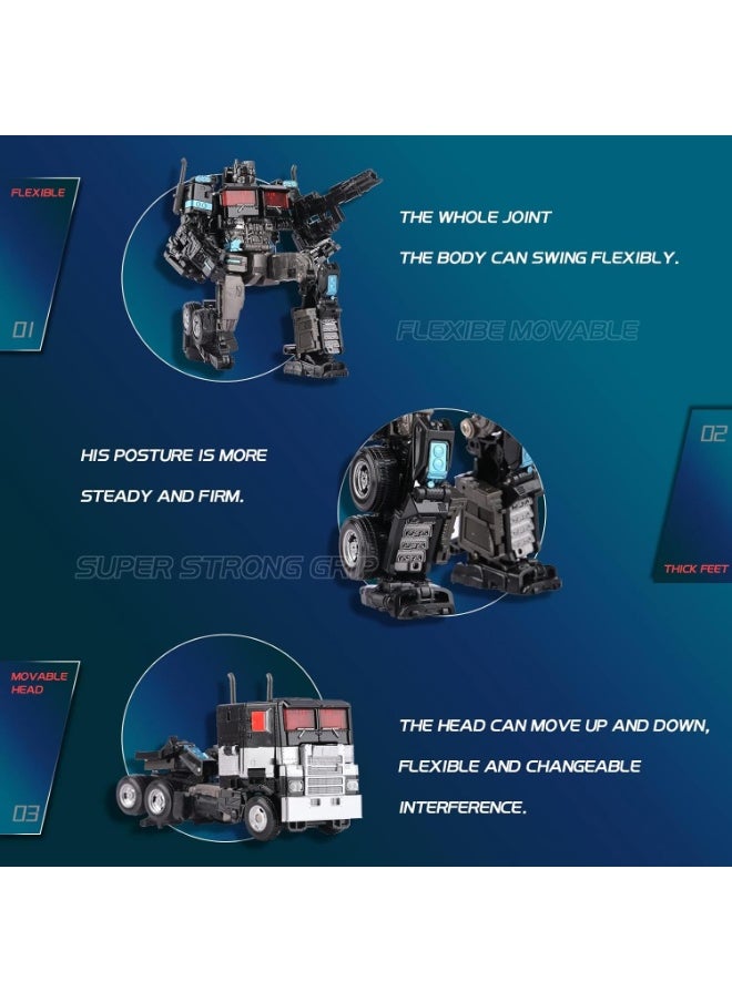 MIXDE 2 In 1 Deformation Robot Toy, Deformed Car Robot Toys, Action Figure Deformation Car Model, Portable Alloy Deformation Robot Toys Gift for Kids  - Image 4