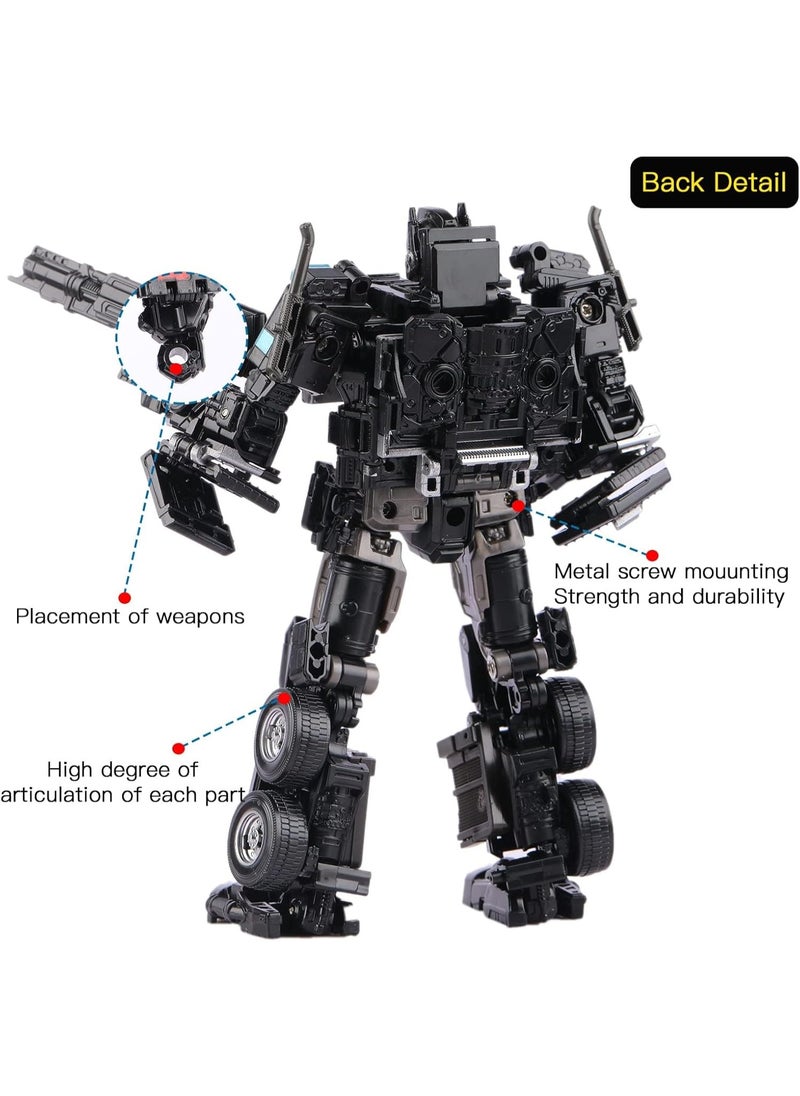 MIXDE 2 In 1 Deformation Robot Toy, Deformed Car Robot Toys, Action Figure Deformation Car Model, Portable Alloy Deformation Robot Toys Gift for Kids  - Image 2