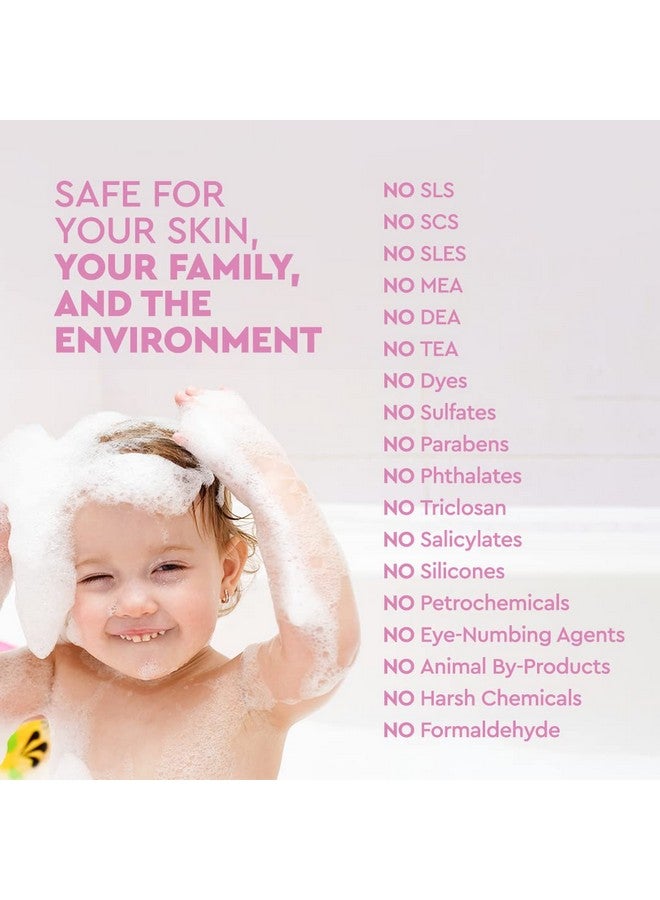 Puracy Bubble Bath for Children, Gently Scented with Real Lavender & Vanilla, 98.75% Natural Baby Bubble Bath, Plant-Based Moisturizers for All Skin Types, Tear-Free for Daily Use, 12 Fl Oz - Image 4