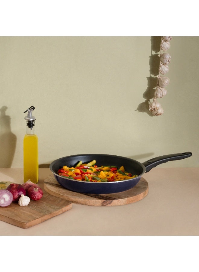 NIRLEP NutriHealth 27cm Tapered Fry Pan | Silver Ion Coating, Sturdy Handles, PFOA Free, 5 Layered Coating | To Sauté, Shallow Fry, Make Curries, Steam & Cook Vegetables, Paneer, Meat & Pasta - Image 5