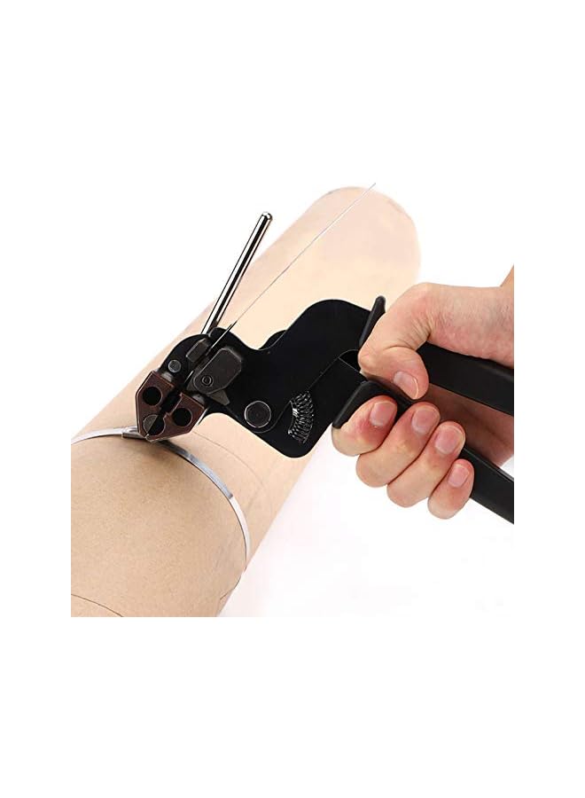 S-TOP Stainless Steel Cable Tie Gun, Fastening Cable Tie Tool, Die-Cast Steel Flush Cut Point Zip Tie Gun with Steel Handle, Automatic Tensioner Cutter Tool - Image 3