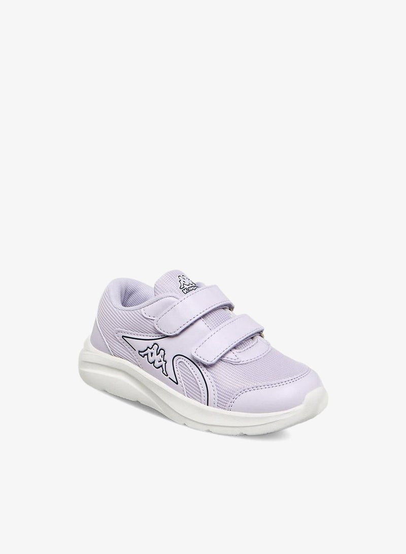 Kappa Girls Logo Print Hook & Loop Sports Shoes - Image 2