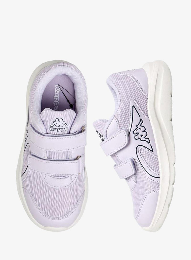 Kappa Girls Logo Print Hook & Loop Sports Shoes - Image 3