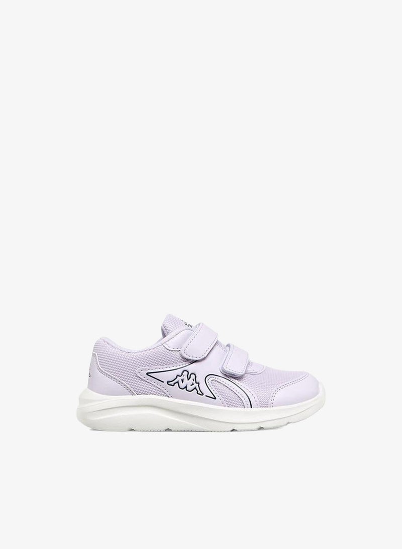 Kappa Girls Logo Print Hook & Loop Sports Shoes - Image 1