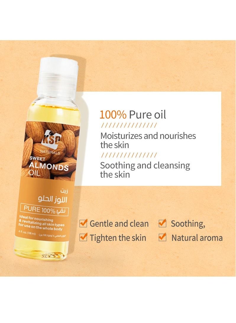 KSD Pure Sweet Almond Oil 118ml  - Image 5