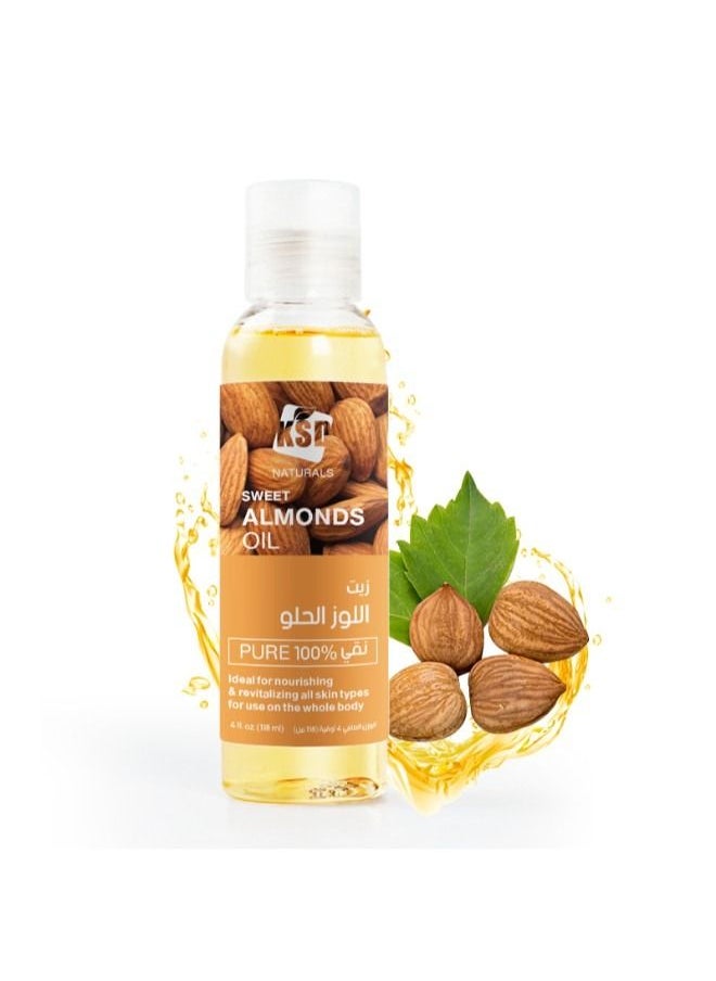 KSD Pure Sweet Almond Oil 118ml  - Image 1