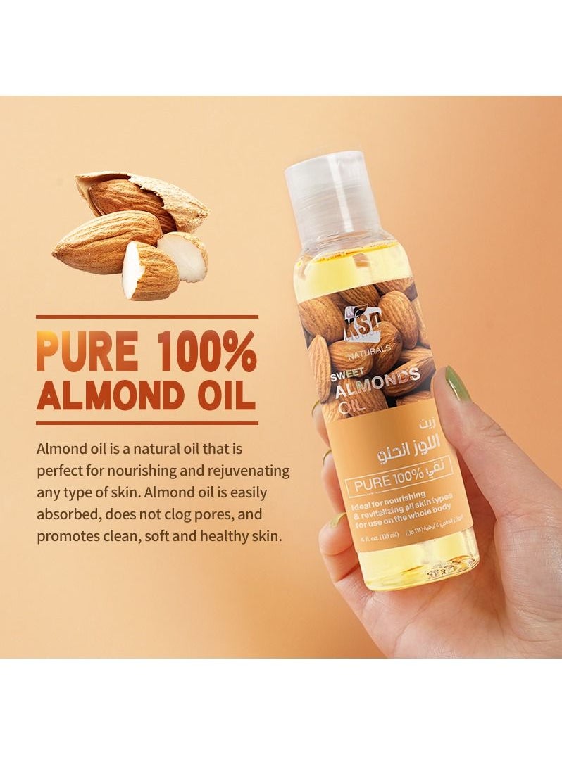 KSD Pure Sweet Almond Oil 118ml  - Image 3