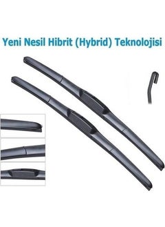 Inwells Chevrolet Evanda Banana Wiper Set 55 cm + 50 cm  - Image 2