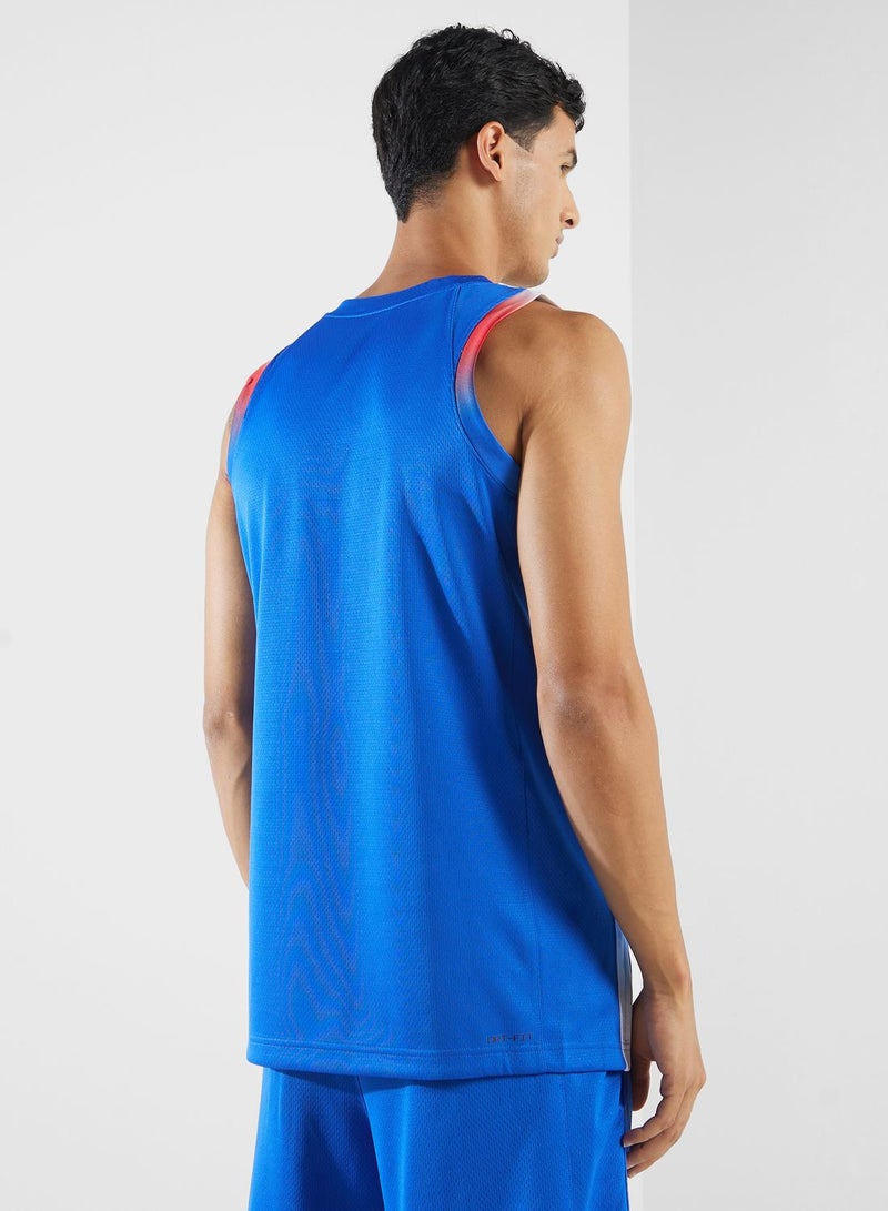 Jordan France Limited Olympic Jersey - Image 2