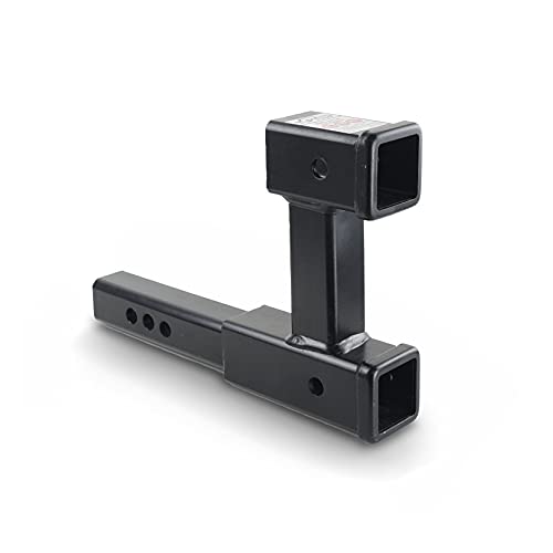 TOPTOW 64131 Dual Hitch Extension, 2 inch Towing Receivers, Extends Adjustable Length, 4,000lbs - Image 3
