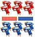 Pandahero 12 Small Gun Set for Nerf Party Supplies and Favors for Boys Birthday Bulk Nerf War Party Pack Bundle Equipped with 12 Mini Pistol Blaster and 40 Foam Darts  for Kids Teens Adults - Image 4