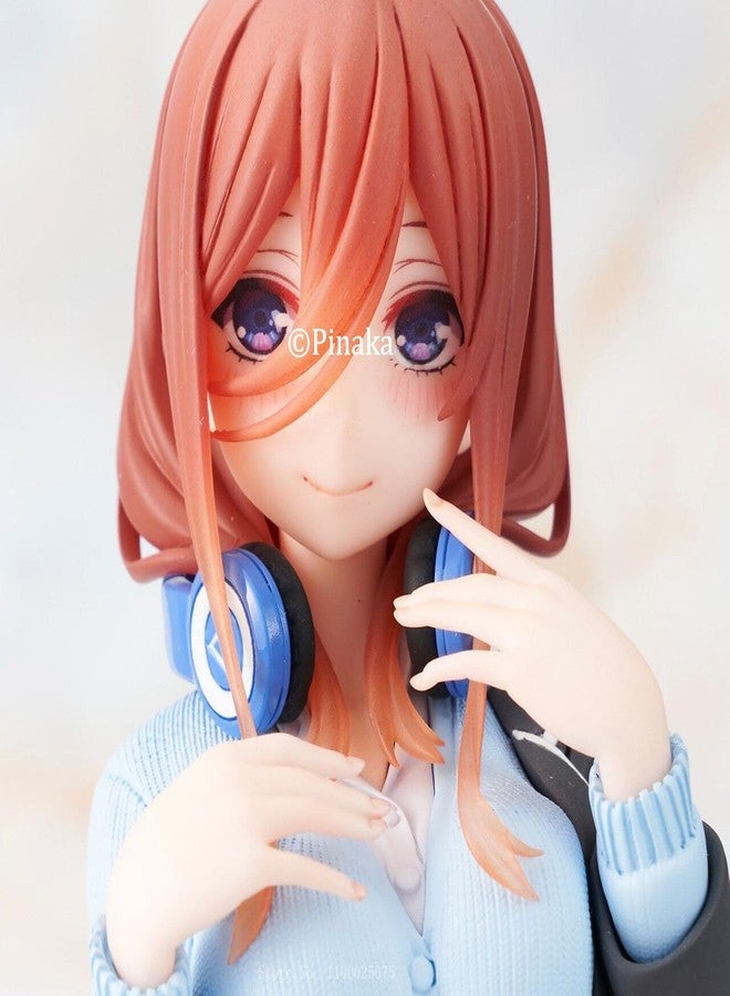 PINAKA The Quintessential Quintuplets Nakano Nino Action Figures Anime Statuettes Collectible Decorations Children Gift Dolls 17cm Toy Figurines Model B - Image 3
