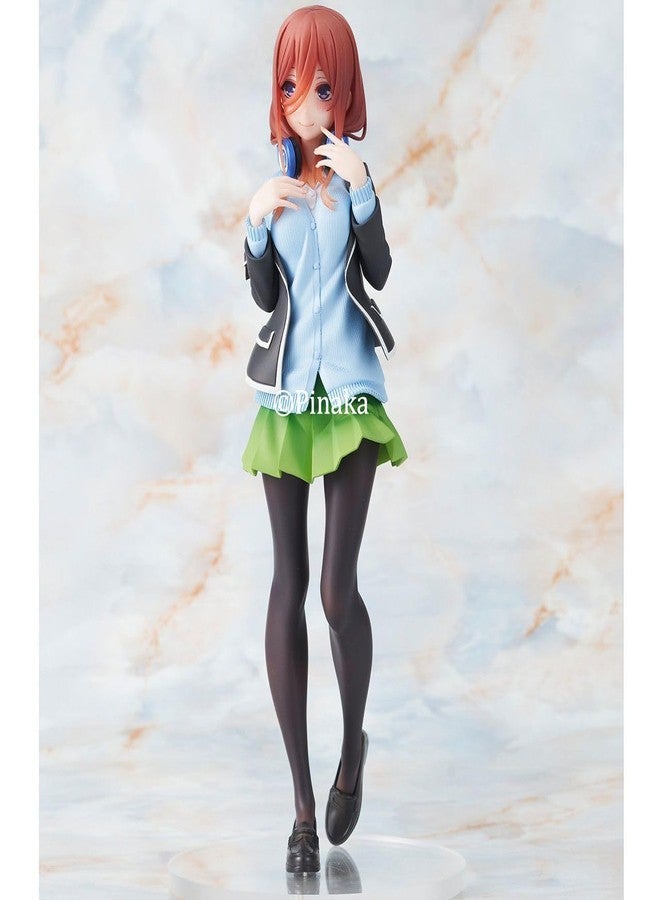 PINAKA The Quintessential Quintuplets Nakano Nino Action Figures Anime Statuettes Collectible Decorations Children Gift Dolls 17cm Toy Figurines Model B - Image 2