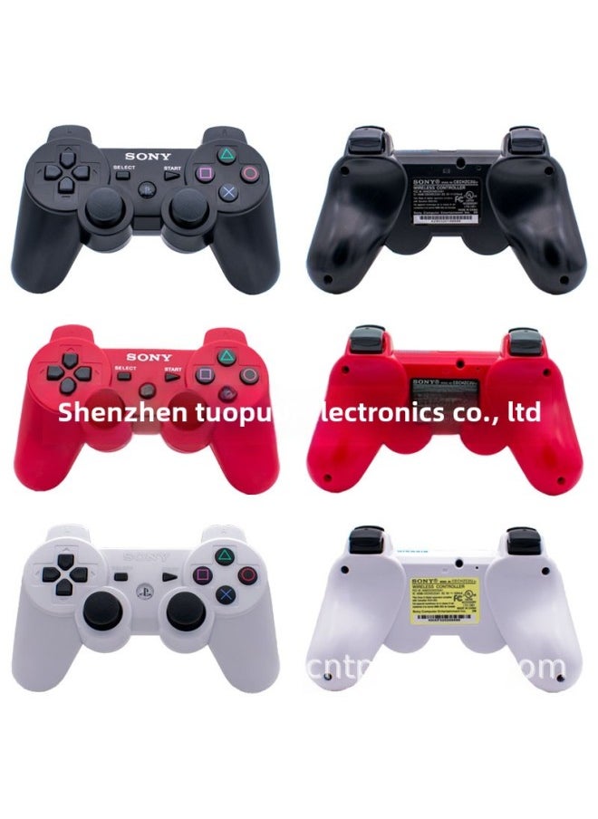 Wireless Bluetooth Ps3 Game Controller Universal Button Gamepad Direct Sale From Manufacturer Digital Computer Gaming Joystick-Product Color:Silver