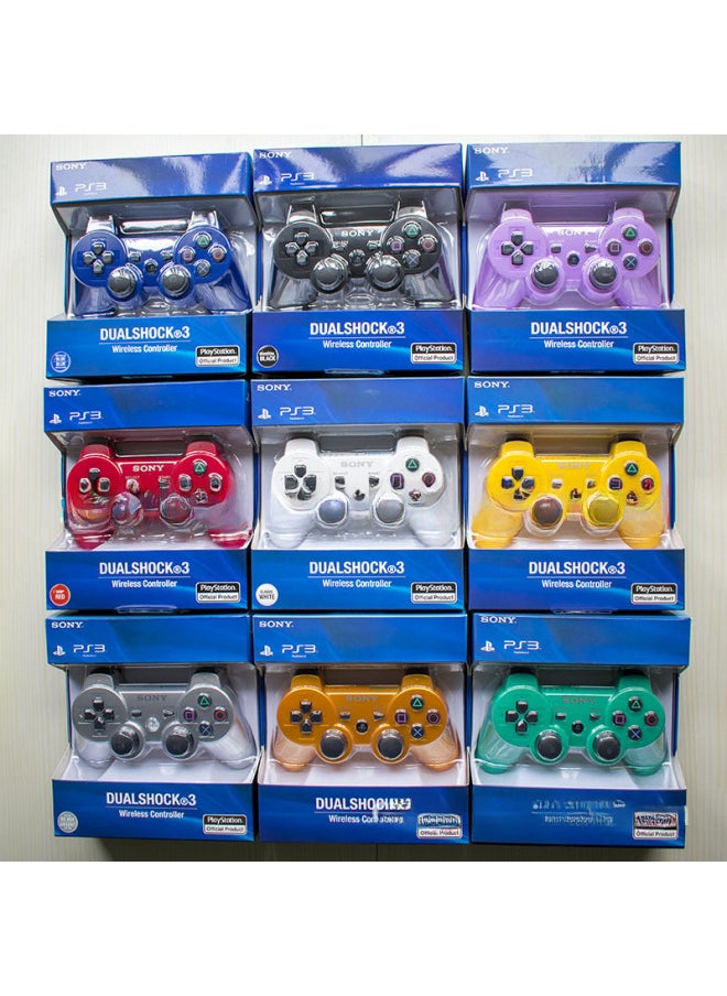 Wireless Bluetooth Ps3 Game Controller Universal Button Gamepad Direct Sale From Manufacturer Digital Computer Gaming Joystick-Product Color:Silver