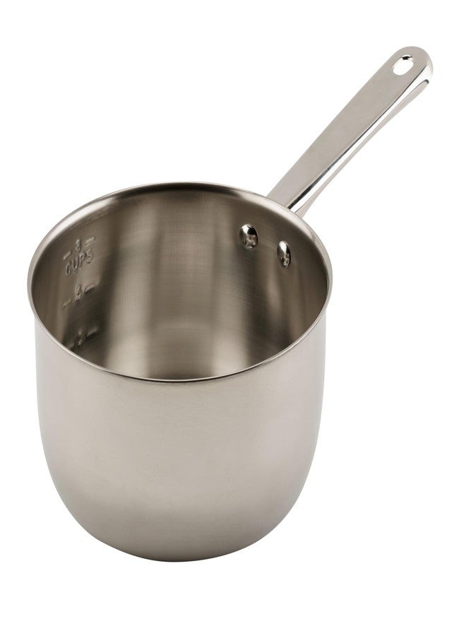 وينكو قدر صلصة من الفولاذ المقاوم للصدأ من وينكو SAP-2، سعة 2 كوارت، متوسط الحجم - Image 1