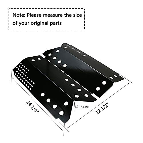 Hisencn Gas Grill Pipe Burners Tube, Heat Plate Tent Shield, Crossover Carry Over Tube Replacement Kits for Stok SGP4330SB SGP4331 SGP4130N, Stok Quattro 4 Burner Grills - Image 4