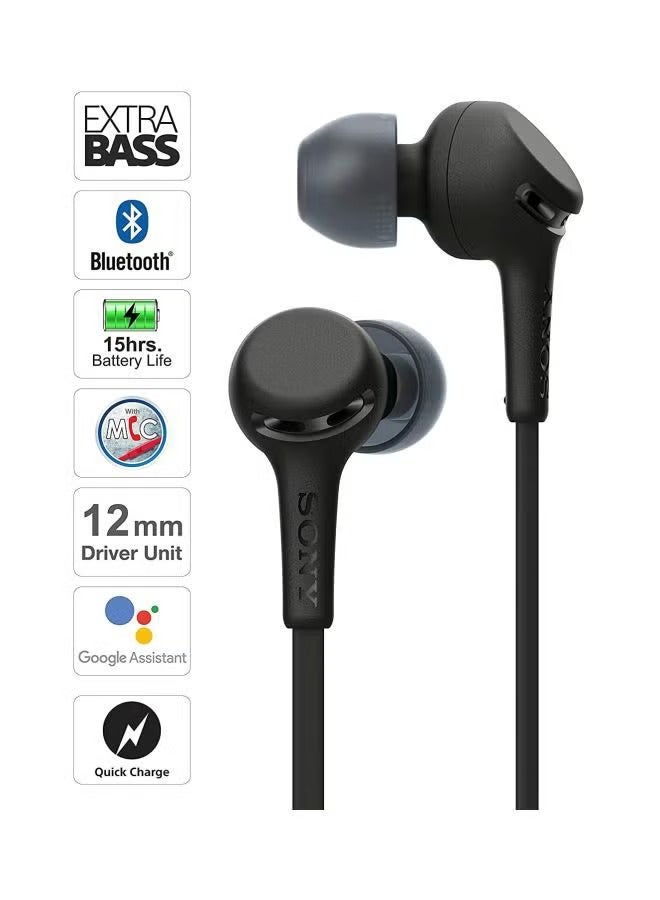 Sony WI-XB400 Extra Bass Wireless In-Ear Headphones With Mic-Bluetooth Black - Image 5