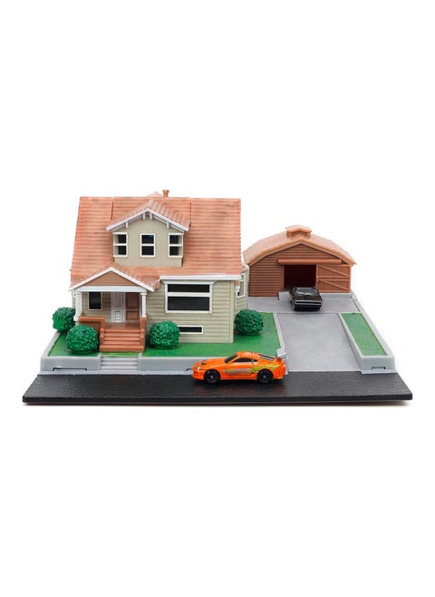 Fast & Furious Nano Scene Dom Toretto's House Display Diorama