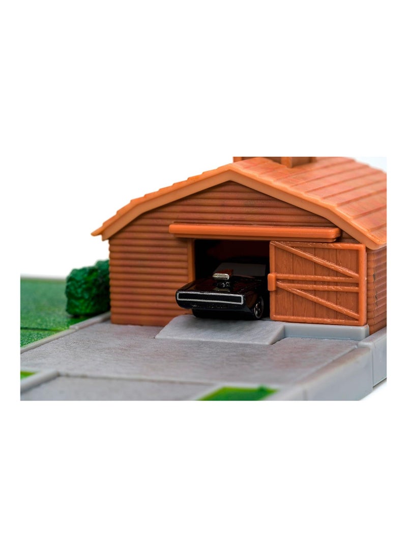 Fast & Furious Nano Scene Dom Toretto's House Display Diorama